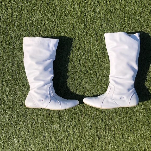 White Lacoste boot - Picture 8 of 8